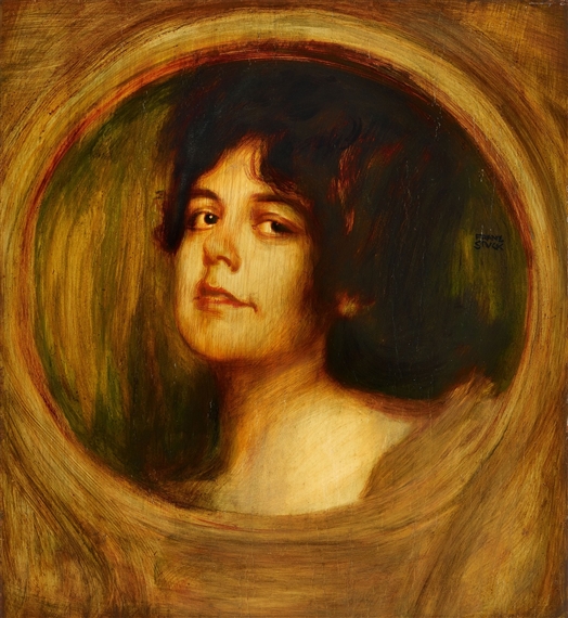 Portrait of a Lady by Franz von Stuck