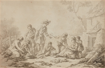 Children Playing - Jean Francois