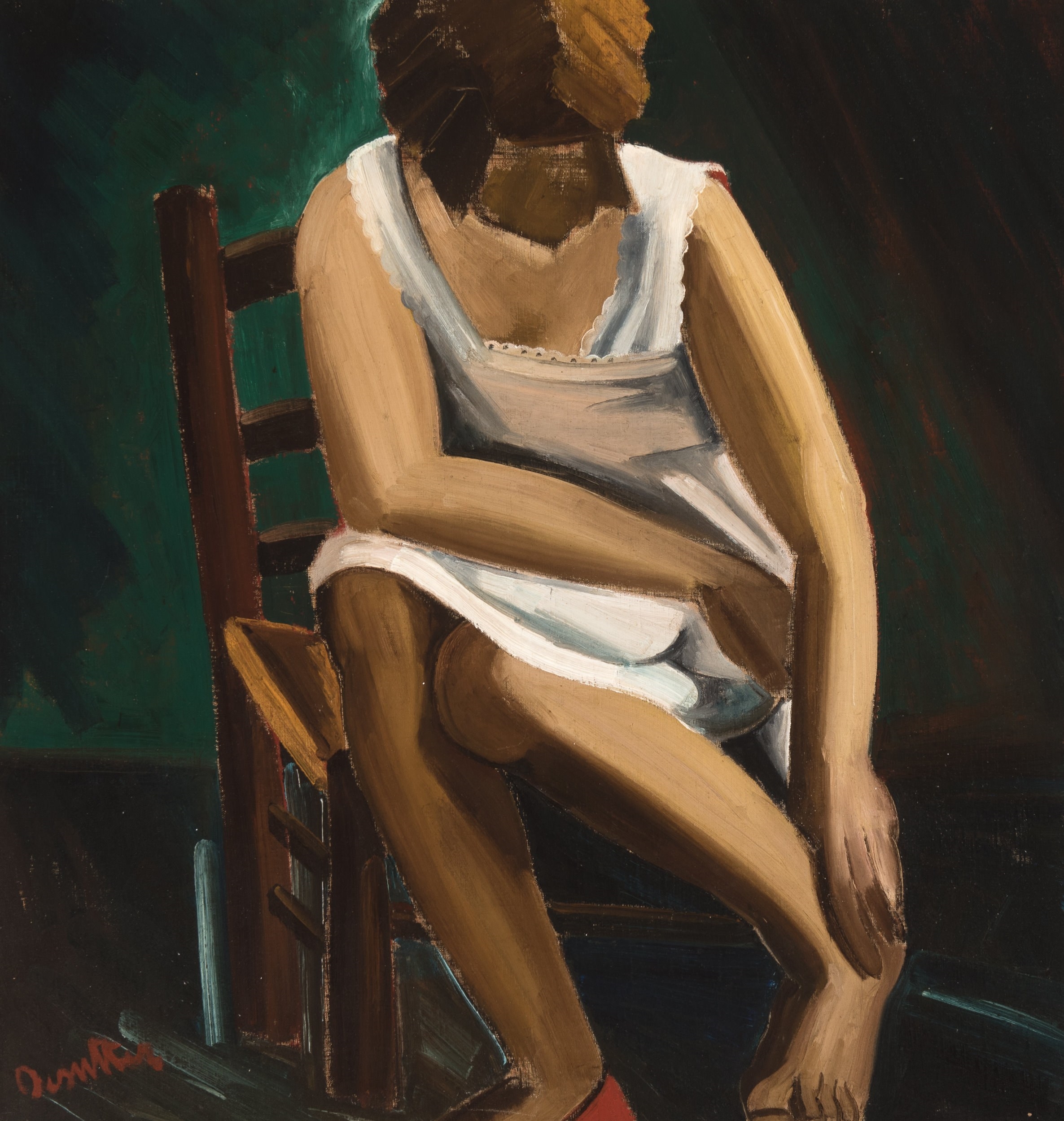 Jules de Sutter | Le peintre dans son atelier (1942) | MutualArt