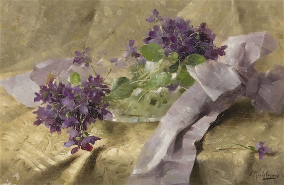 Frans Mortelmans | Still life with roses | MutualArt