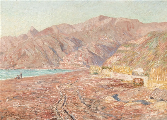 A View of Bordighera by Emile Claus, 1899