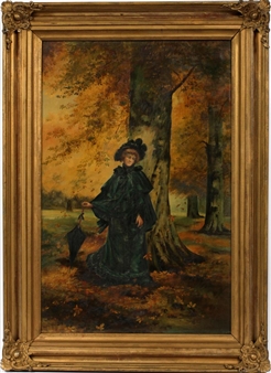 Female in Forest - E. Aulbach