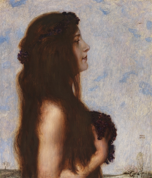 Frühling by Franz von Stuck, Circa 1900-1902