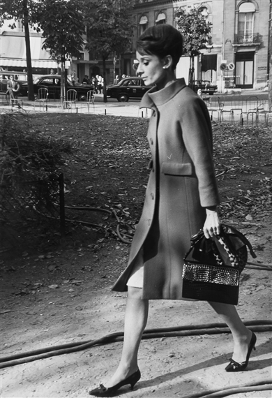 Aldo Palazzi, Audrey Hepburn in Charade (1962)