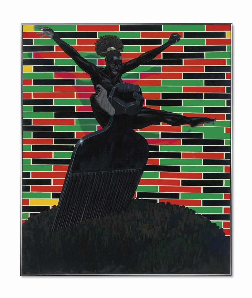 Kerry James Marshall | Untitled (Pin-up) (2014) | MutualArt