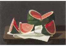 Morceaux de pasteque by Claude Dupont-Gomont, 1984