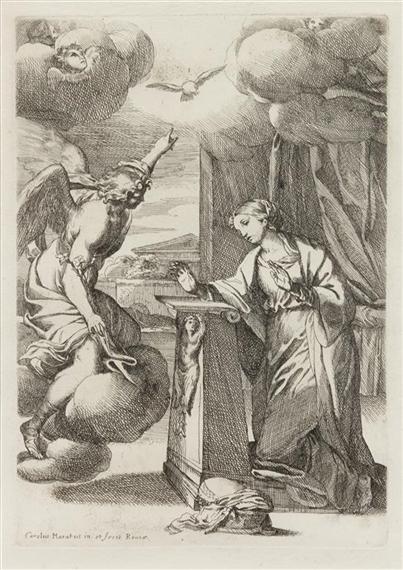 The Annunciation by Carlo Maratta