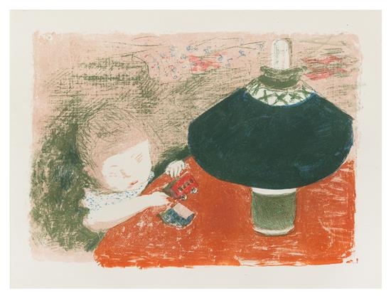 L'Enfant a la Lampe by Pierre Bonnard, Circa 1897