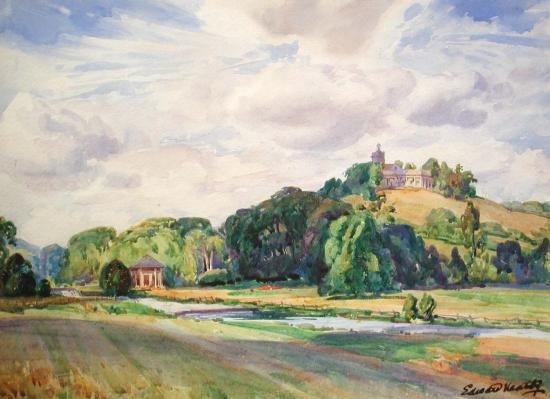 Views of Shrubland Park, near Coddenham, Suffolk by Edward Mossforth Neatby