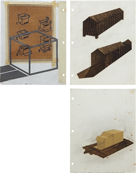 3 Works: Untitled - Israel Moreno