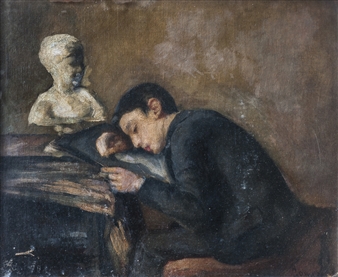 Child on Piano - Carlos Aguada Gomez