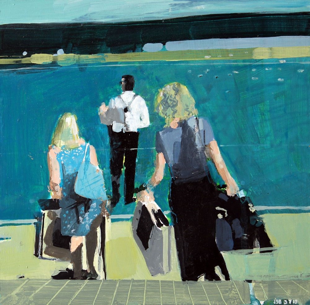 Artwork by Julian Sutherland-Beatson, 'Gone Shopping', Made of Acrylic