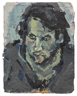 Portrait of Charley Edelman - Glenn Goldberg