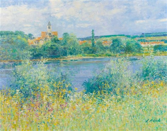 View in Normandy by Charles Neal