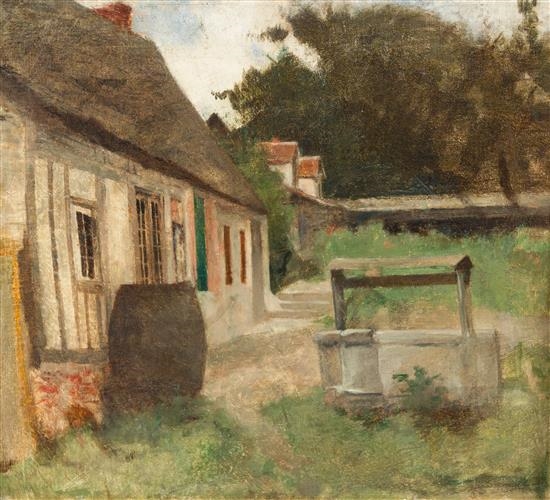 Normandy Inn by John Henry Twachtman, 1884