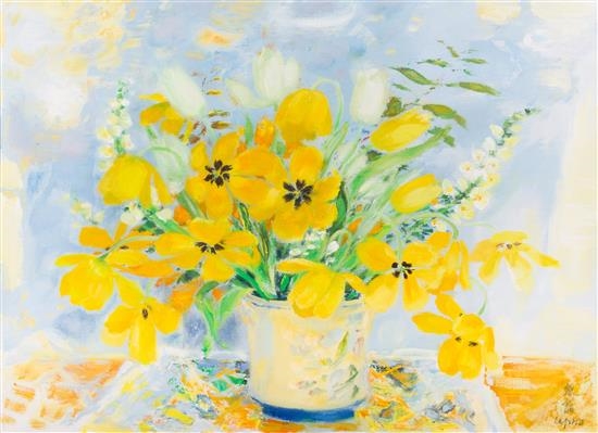 Black Eyed Susans by Lê Phổ