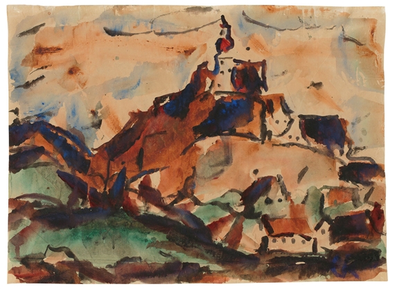 Kloster Andechs by Christian Rohlfs, 1920