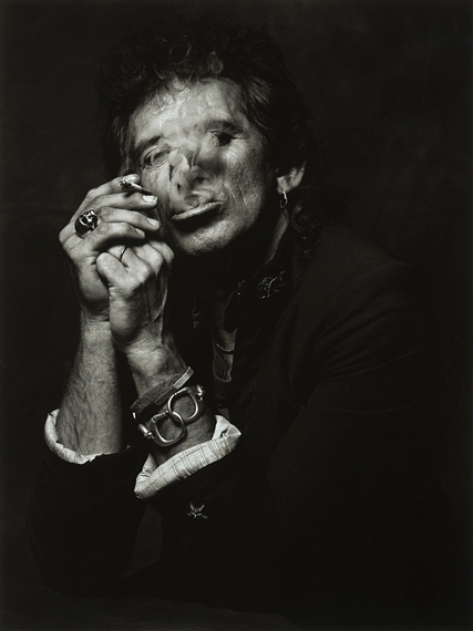 Keith Richards, New York City by Albert Watson, 1988