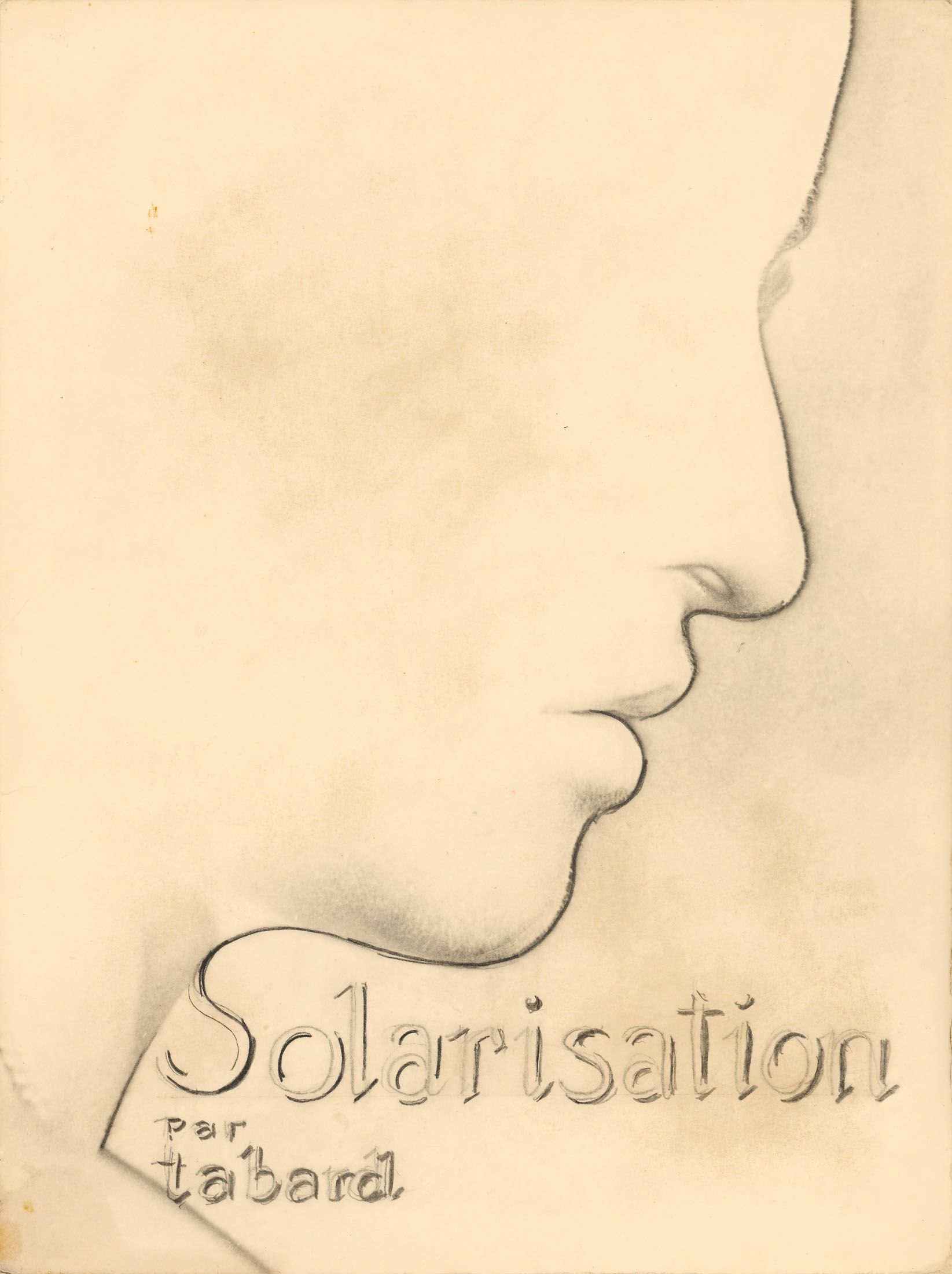 Solarisation par tabard by Maurice Tabard, 1948