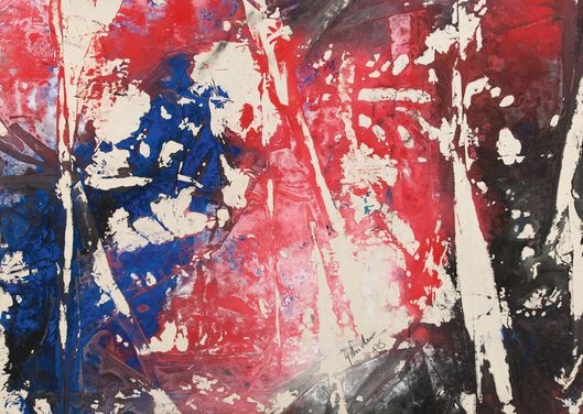 Rot / Blauer Kontrast