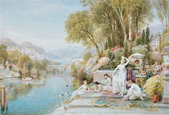 The Garden of the Graces - Ebenezer Wake Cook