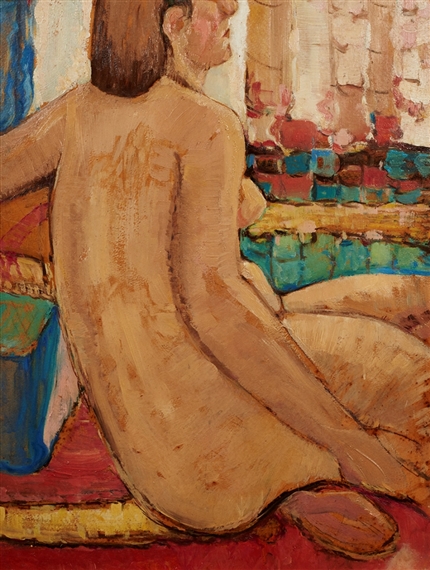 Seated Nude by Ralph Balson, circa 1937