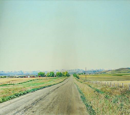 August Day, Green Trees - Farmstead #27 by John McKee, 1983