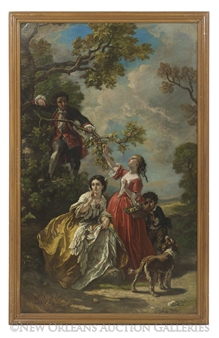 La Cueillette - Camille Joseph Etienne Roqueplan