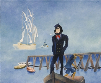 THE BLACK MATE - T. Lux Feininger