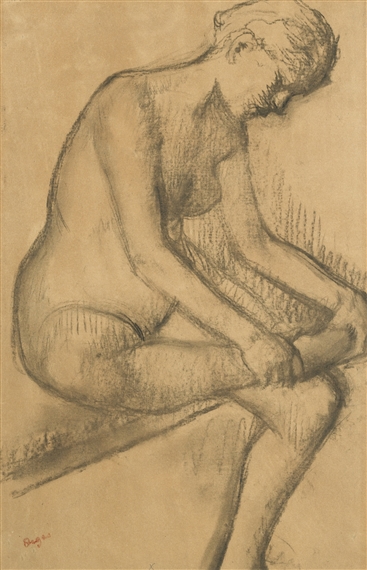 Edgar Degas | APRÈS LE BAIN (1896) | MutualArt