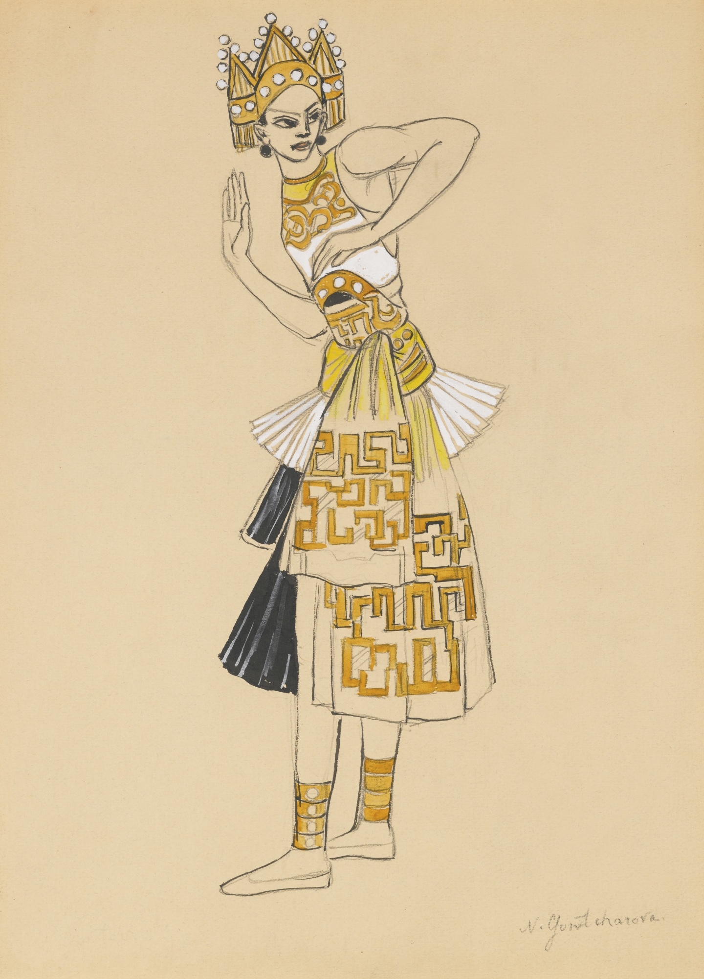 Natalia Goncharova | COSTUME DESIGN (1881 - 1962) | MutualArt