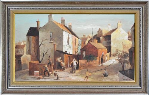 Cement Workers by Stewart McKenzie Cullen, 1975