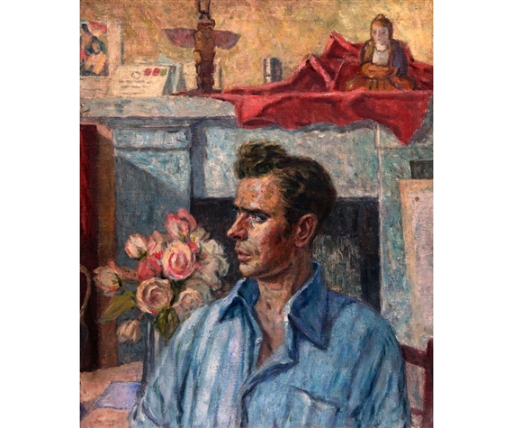 Self Portrait by John Miller, 1948