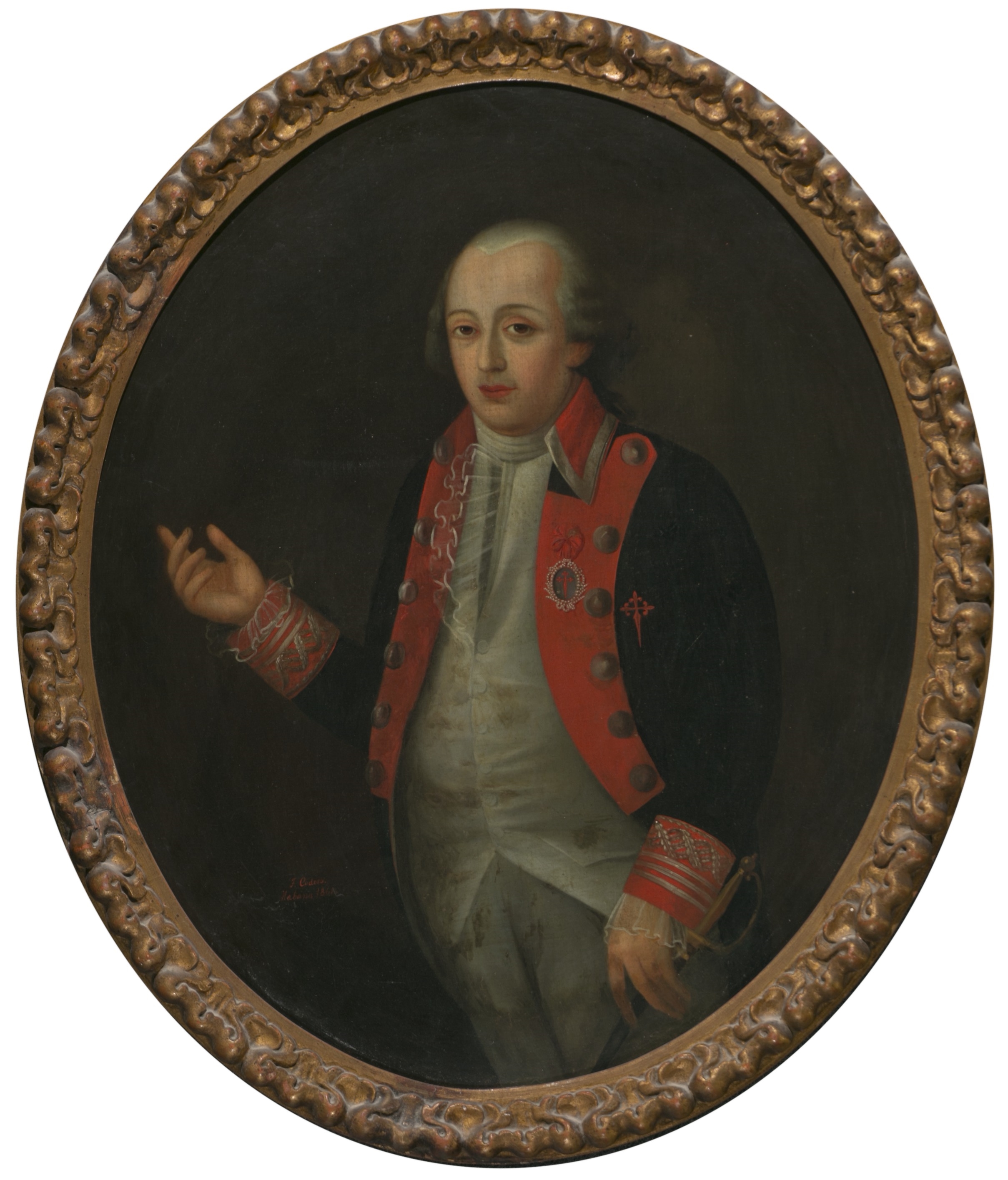 Tomás Codezo | 3 works, Portraits of the counts of Casa Montalvo (1861 ...