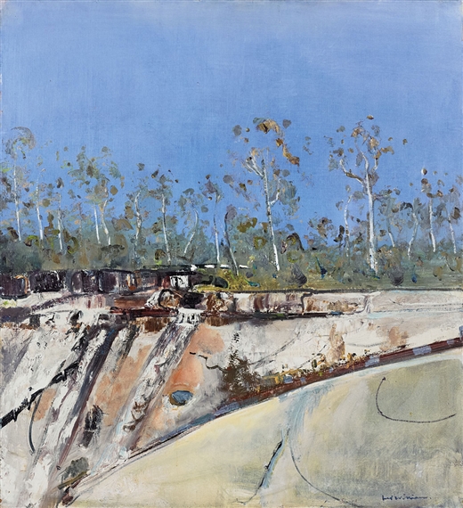 Wilhelmina Falls I by Fred Williams, 1979