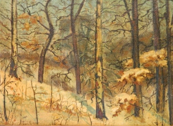 Winter Landscape by Paul King