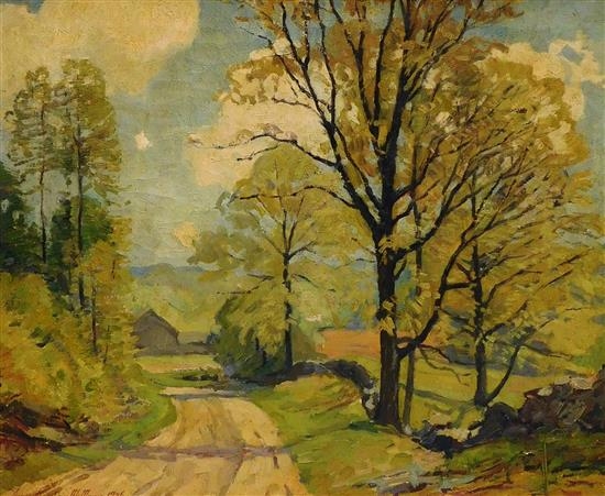 Lyme Roadway in Spring by James Goodwin McManus, circa 1925