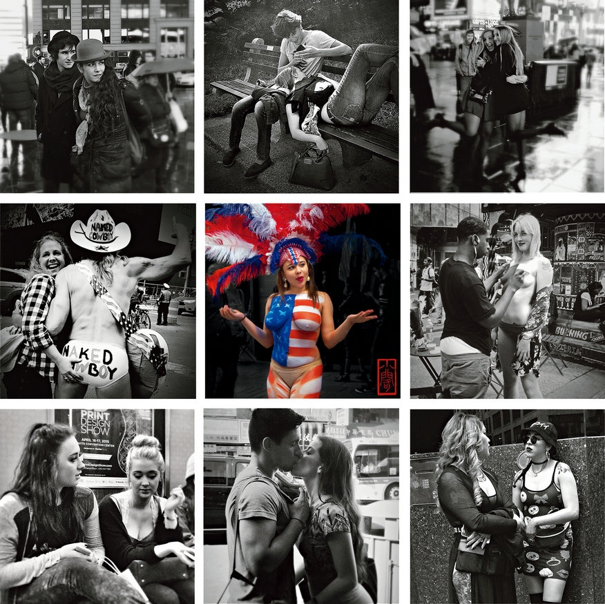 Artwork by Ge Xiao, 9 WORKS, WECHAT CIRCLE OF FRIENDS IN NEW YORK, Made of Micro jet Photography