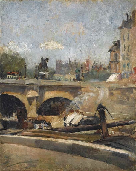 Le Pont-Neuf à Paris (The New Bridge, Paris)