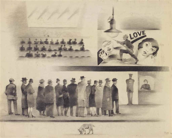 Wim Oepts | Bioscoop (1929) | MutualArt