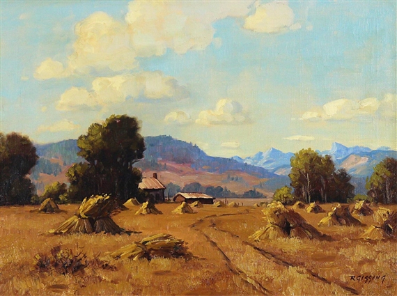 HARVEST IN THE FOOTHILS