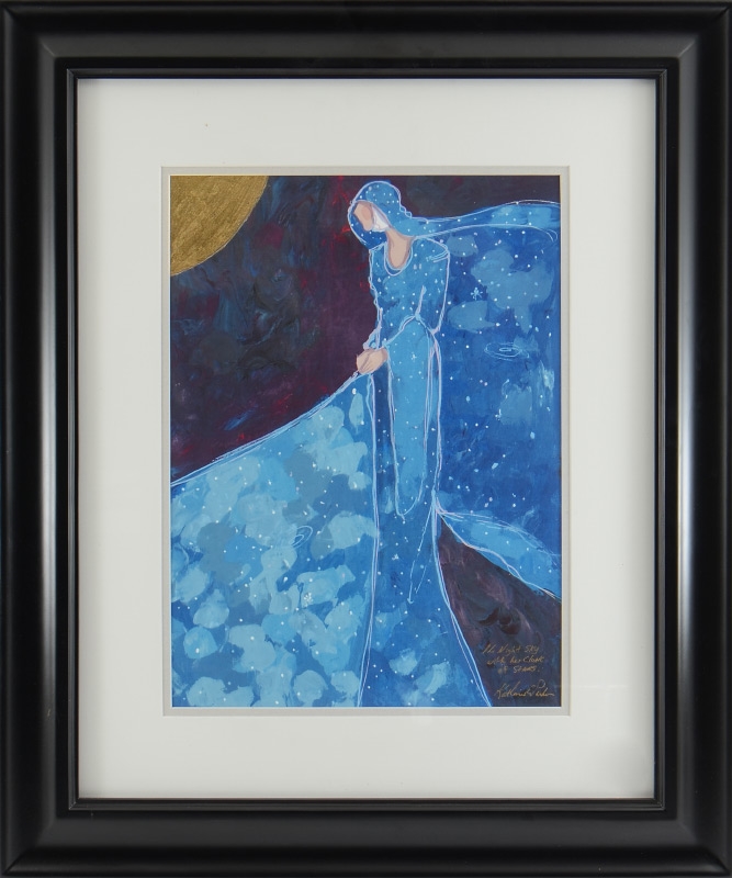 Katherine Parker The Night Sky with Her Cloak of Stars MutualArt