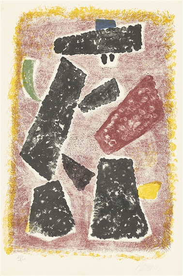Souvenir d'Espagne by Willi Baumeister, 1953
