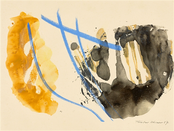 Untitled by Theodor Werner, 1957