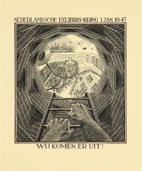 Wij kKomen er uit! Nederlandsche Exlibris-Kring 1 Jan. 1947