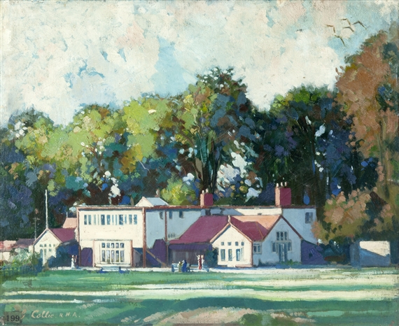 Grange Golf Club House, Rathfarnham by George Collie