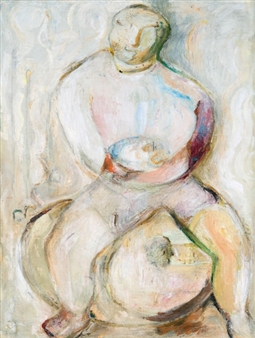 Sitting on a barrel - Menyhért Tóth