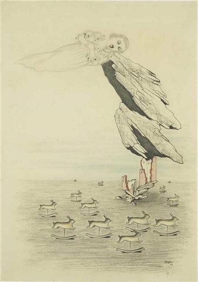 Sans titre by Toyen, 1940