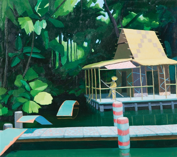 David Ledger | Boat house | MutualArt