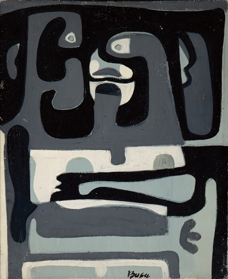Peter Busa | Abstract Figure (1940) | MutualArt